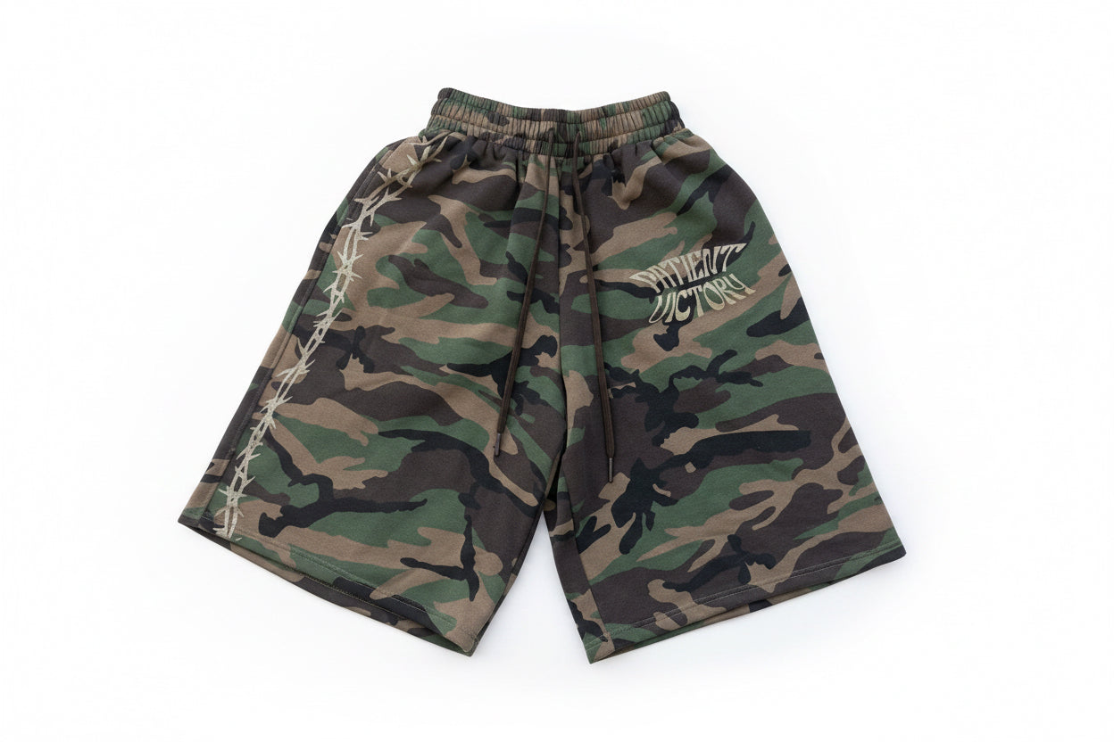 PV Camo Sweatshorts