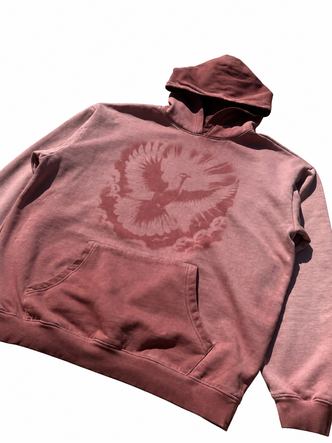 ‘Washed Rose’ Dove Hoodie