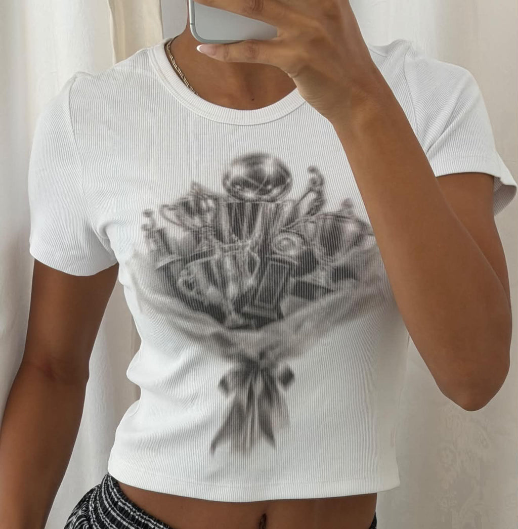 Trophy Bouquet Baby Tee