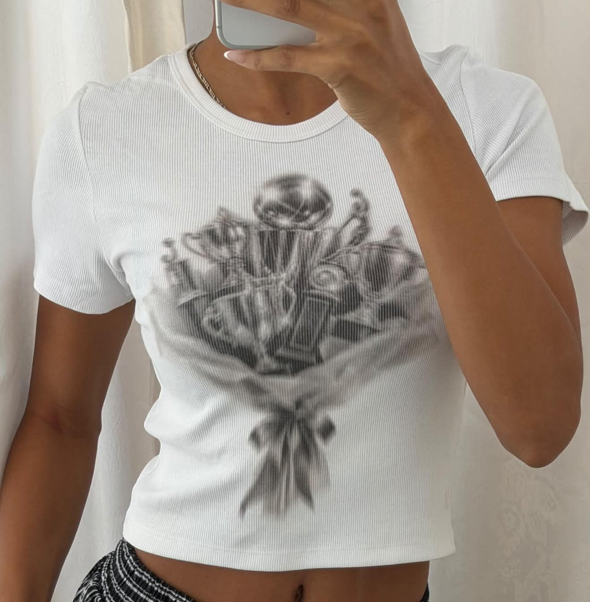 Trophy Bouquet Baby Tee
